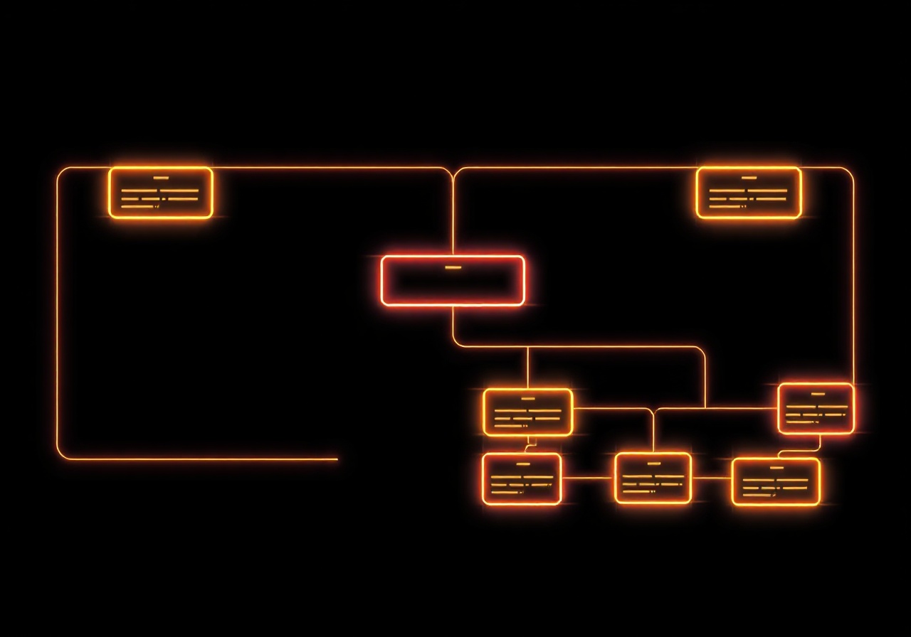 Визуальная структура разделов сайта GlyphLab
